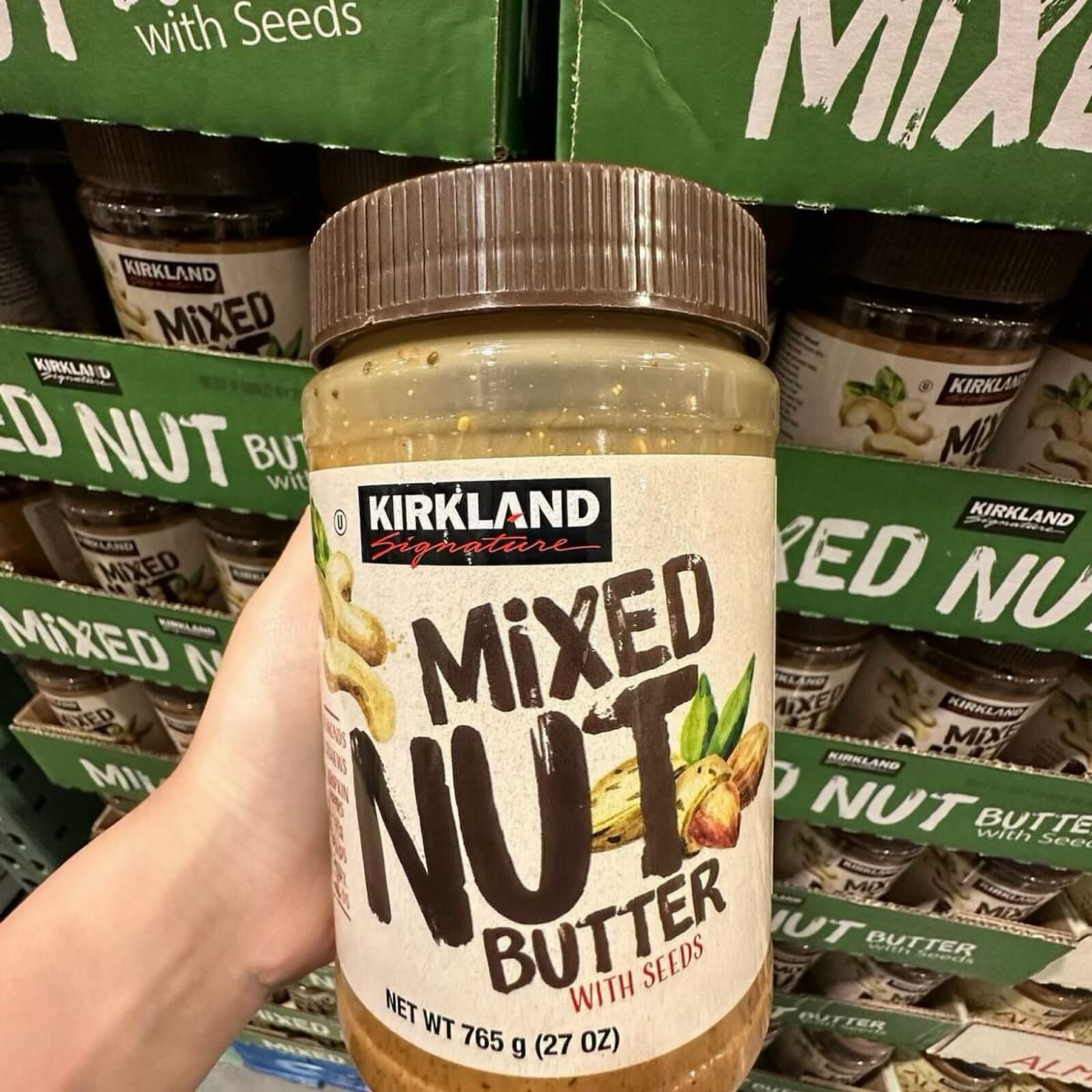 美國製 Kirkland 科克蘭混合堅果籽仁抹醬