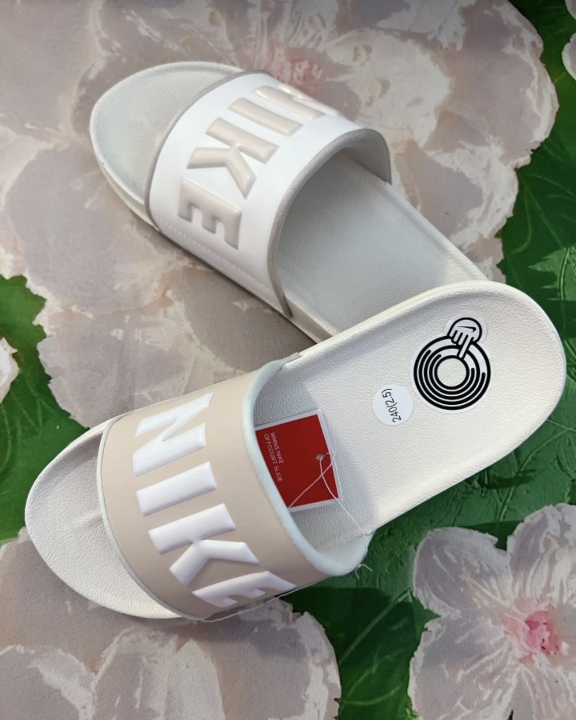 Nike Offcourt Slide 米白 鴛鴦奶茶 立體 拖鞋 女鞋 FQ7005-131