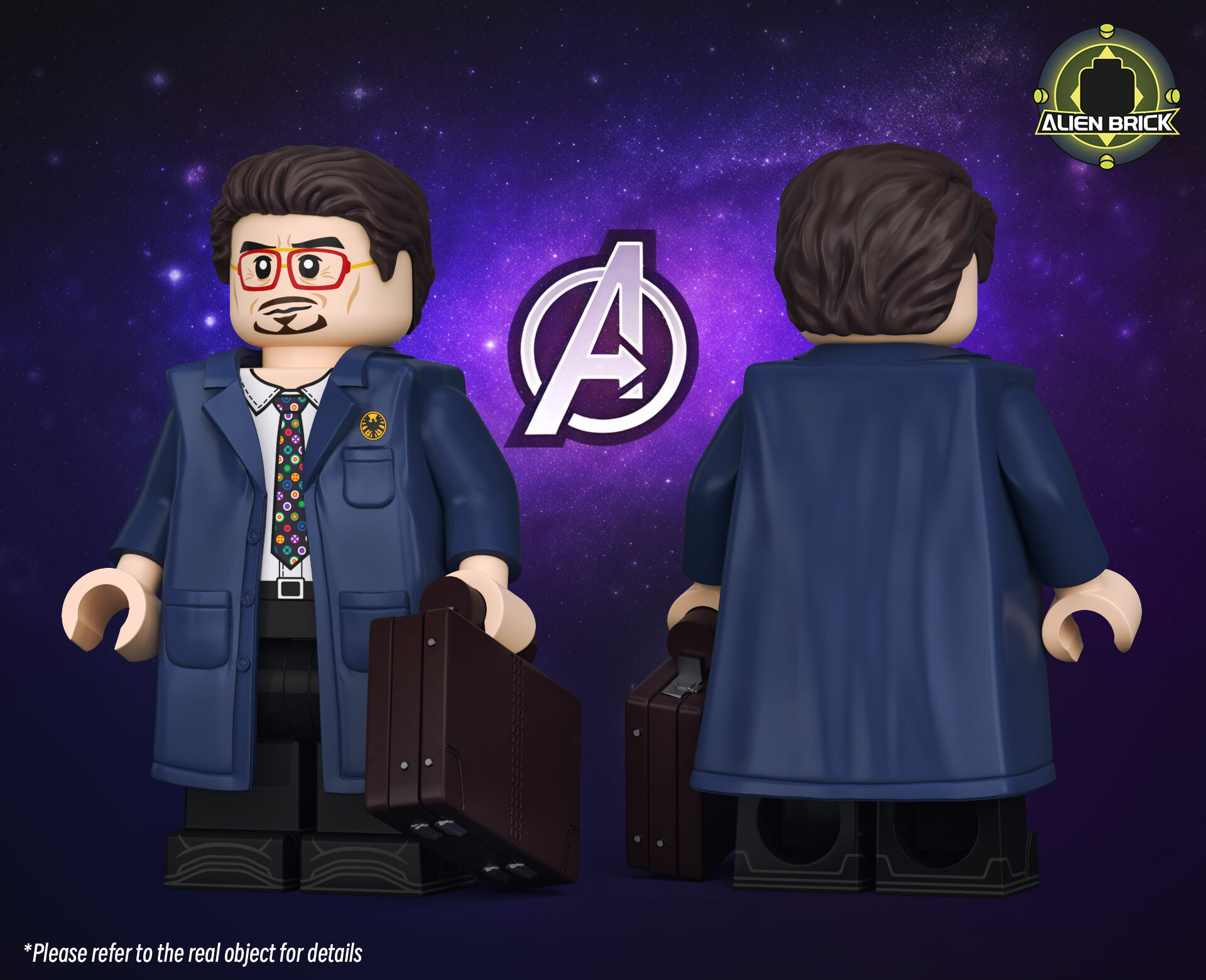 [Alien Brick][Preorder] Tony Stark MIT Suit [PADprinted]