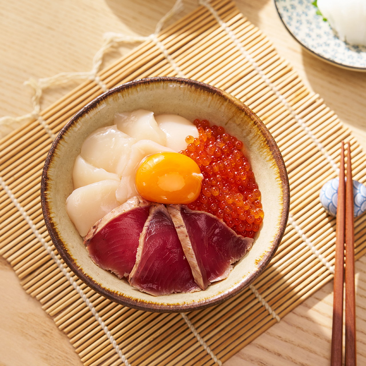 【富崎】稻草炙燒鰹魚生魚片/解凍即食(305g±5%)