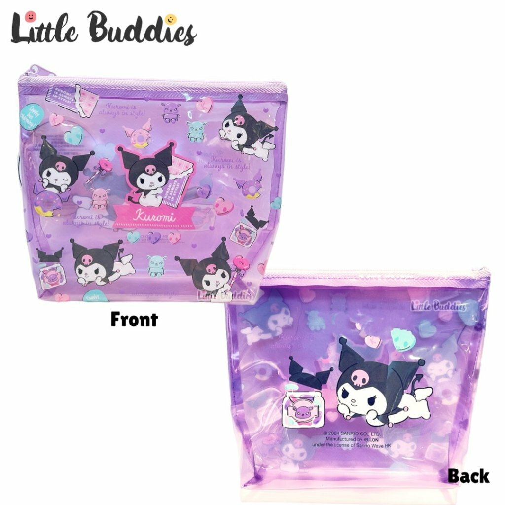 Sanrio 透明PVC多用途拉鏈袋