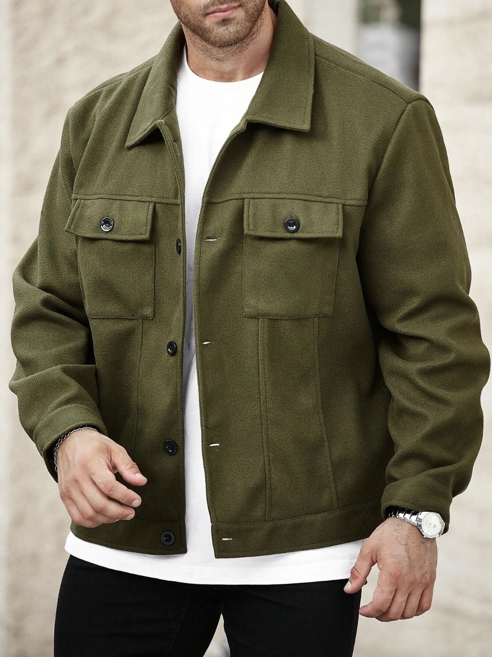 KADMAX大尺碼-秋冬長袖外套〈CATW2443〉