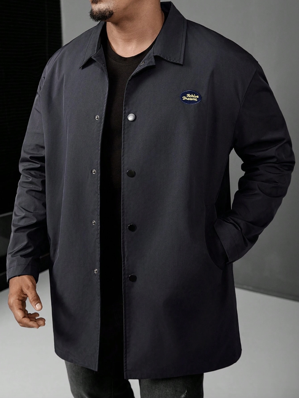 KADMAX大尺碼-秋冬長袖外套〈CATW2444〉