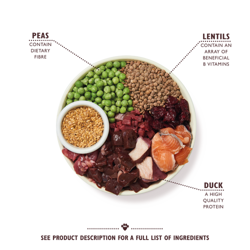 Lily's Kitchen Venison, Duck & Salmon Grain Free Dog Dry Food 2.5kg