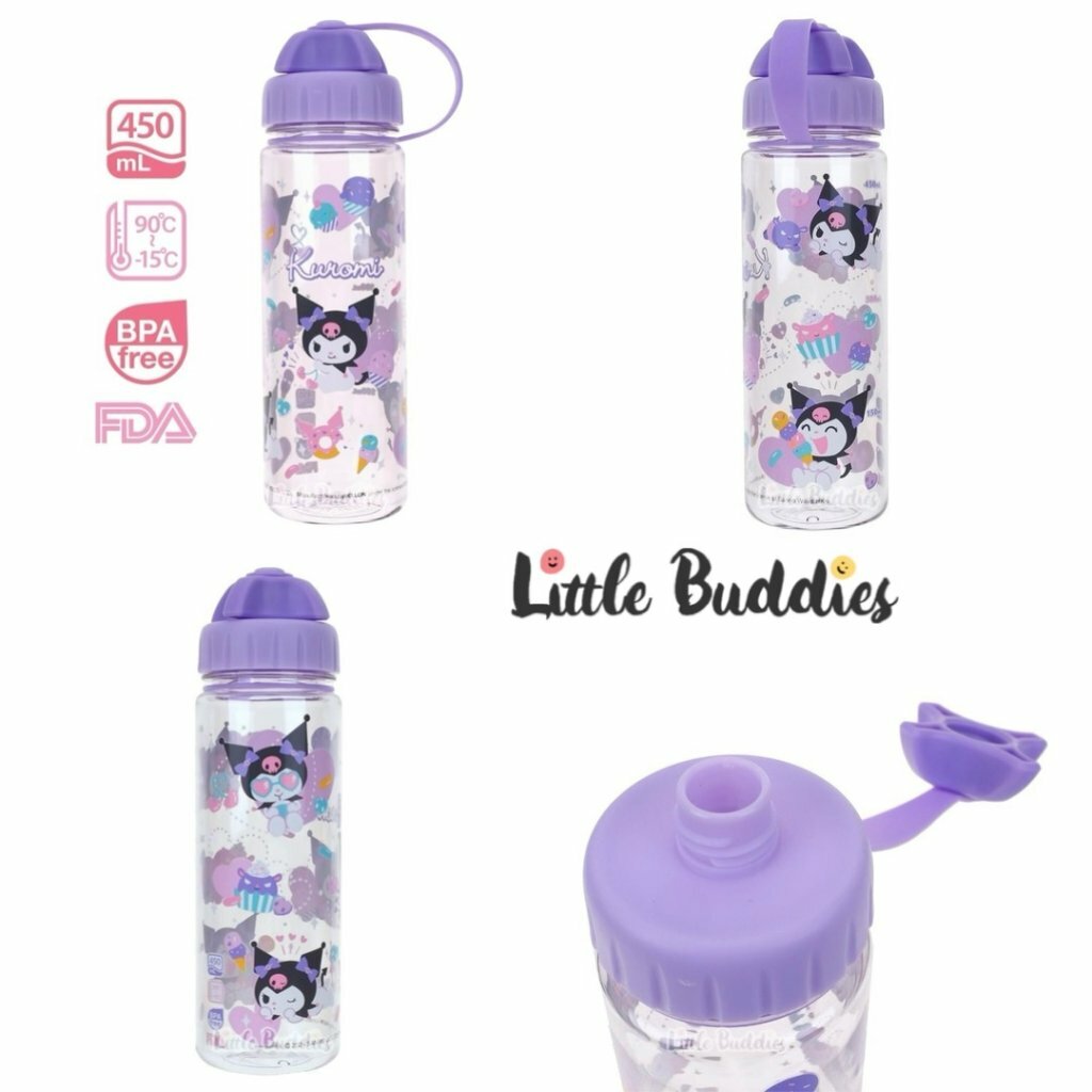 Sanrio 雙開口設計手提水樽 450ml