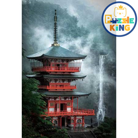 緊湊拼圖：那智瀑布和三重塔（和歌山）(迷你尺寸)