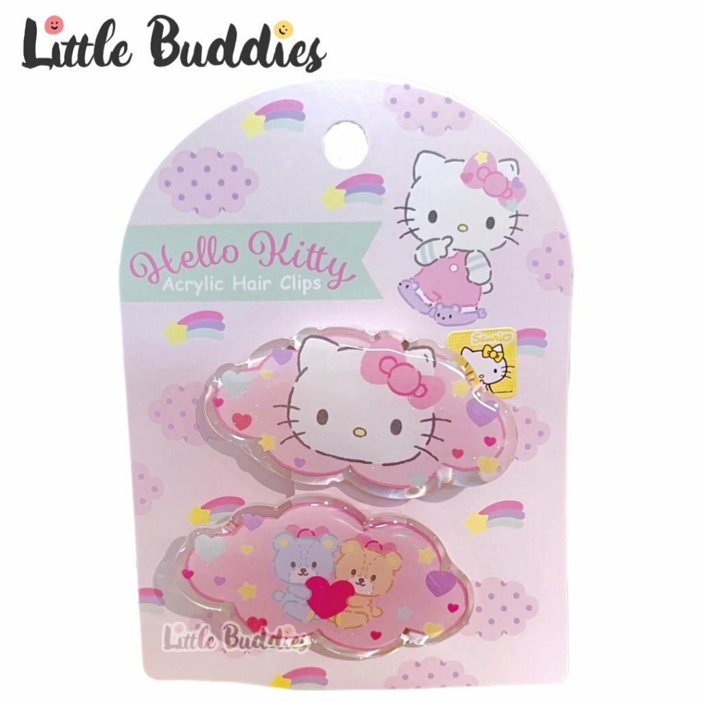 Sanrio 亞克力髮夾對裝