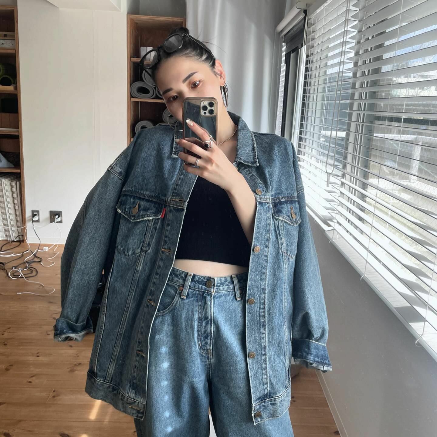 折扣現貨┃Ungrid 經典款 寬鬆牛仔外套