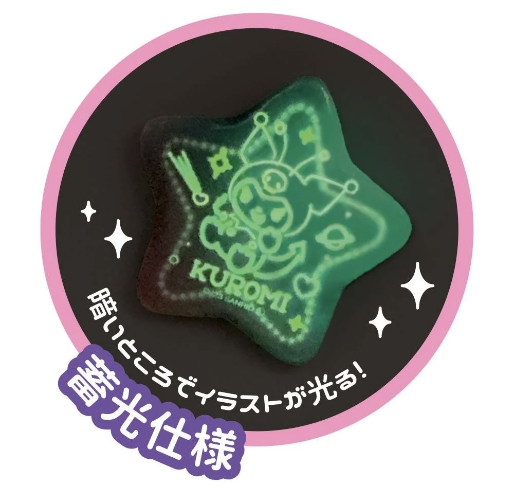 JP Sanrio 星星夜光襟章 7589