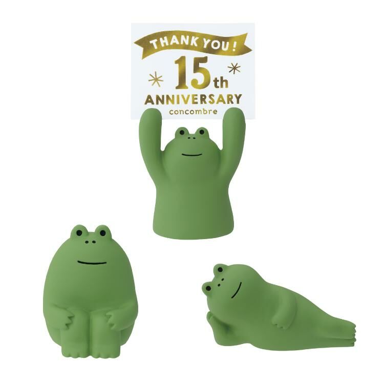 JP Comcombre 15th 限定青蛙 3隻套裝 2571
