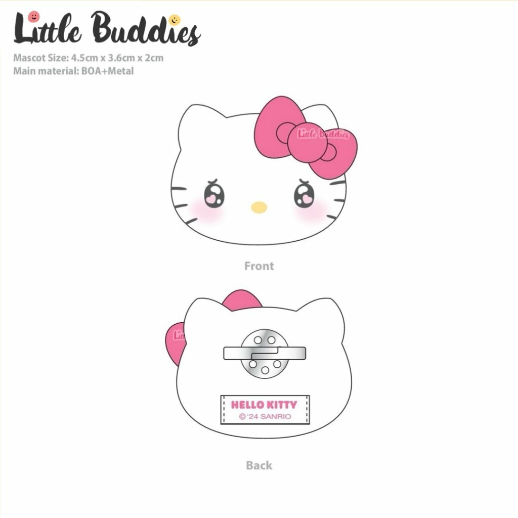 Global Sanrio 頭形戒指 可憐眼系列