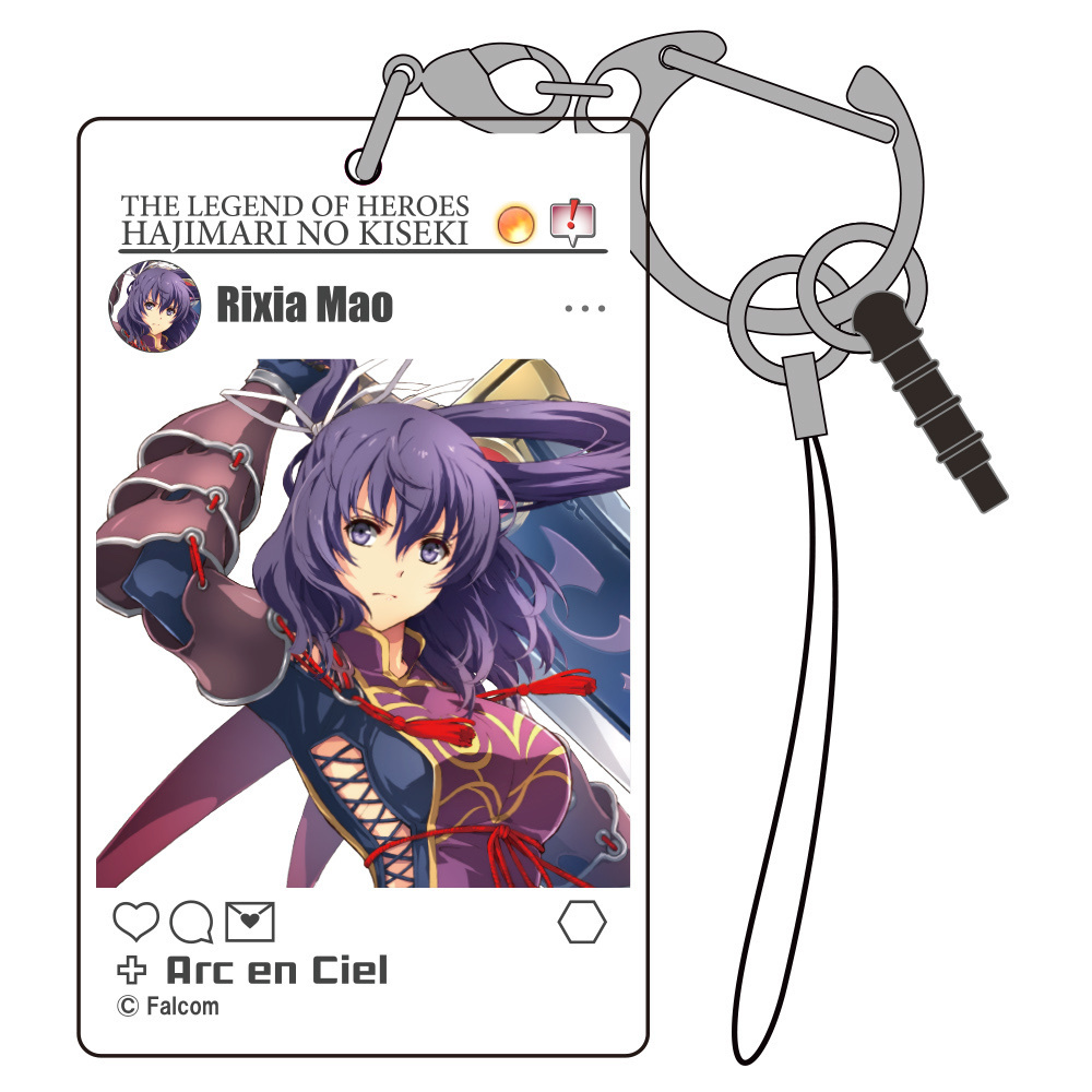 Cospa 1118 リーシャ・マオ SNS風アクリルキーホルダー [英雄伝説 創の軌跡]