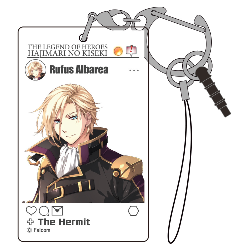 Cospa 1118 ルーファス・アルバレア SNS風アクリルキーホルダー [英雄伝説 創の軌跡]