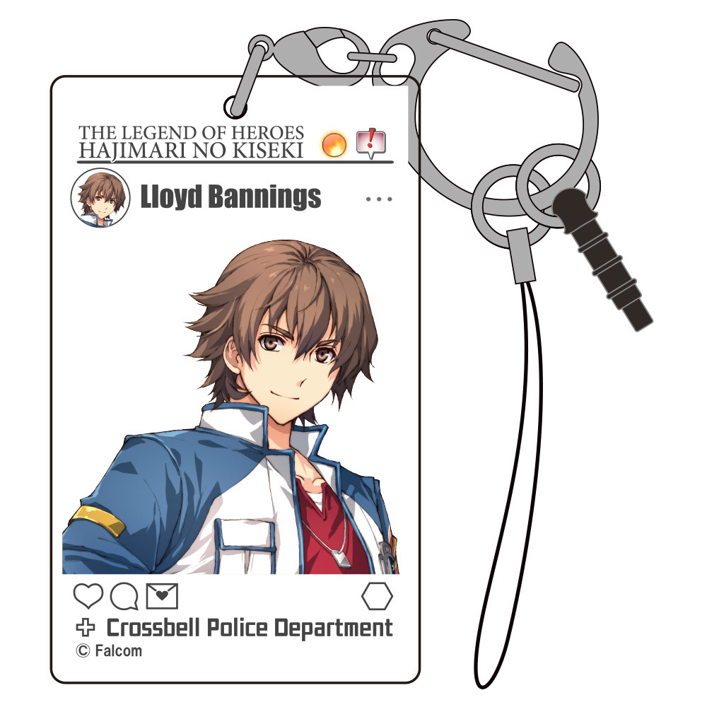 Cospa 1118 ロイド・バニングス SNS風アクリルキーホルダー [英雄伝説 創の軌跡]