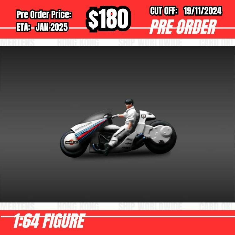 PO-$180 * Moreart * 1:64 Figure - Akira Motorcycle Martini [OD12/11]