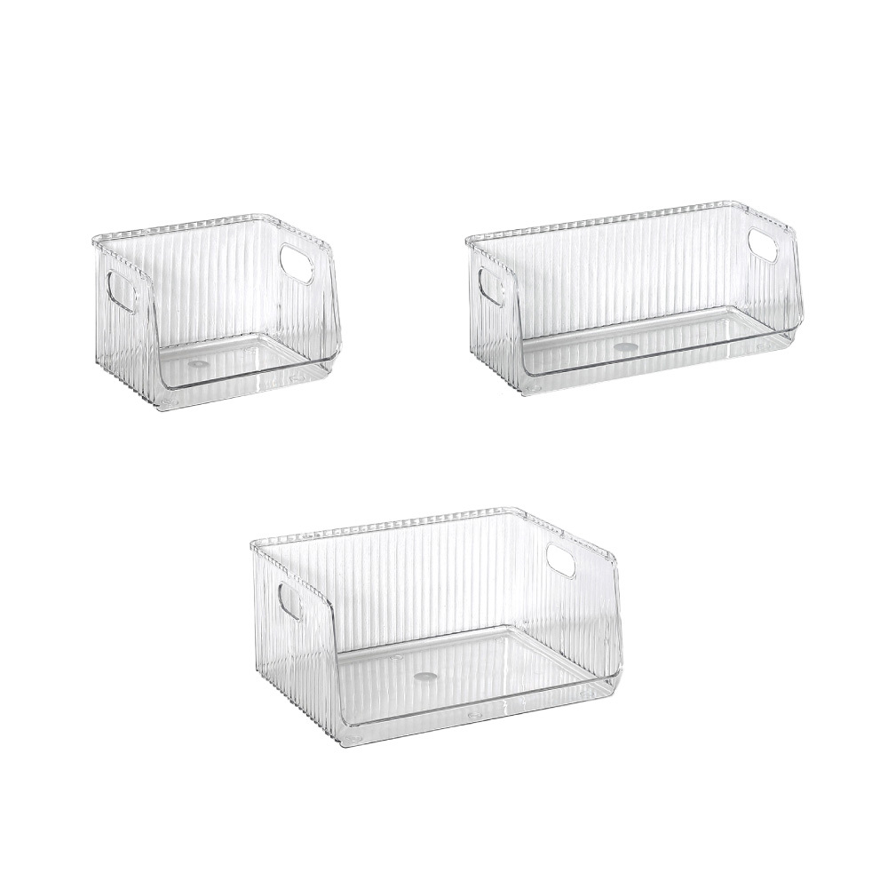 透明可疊加收納盒