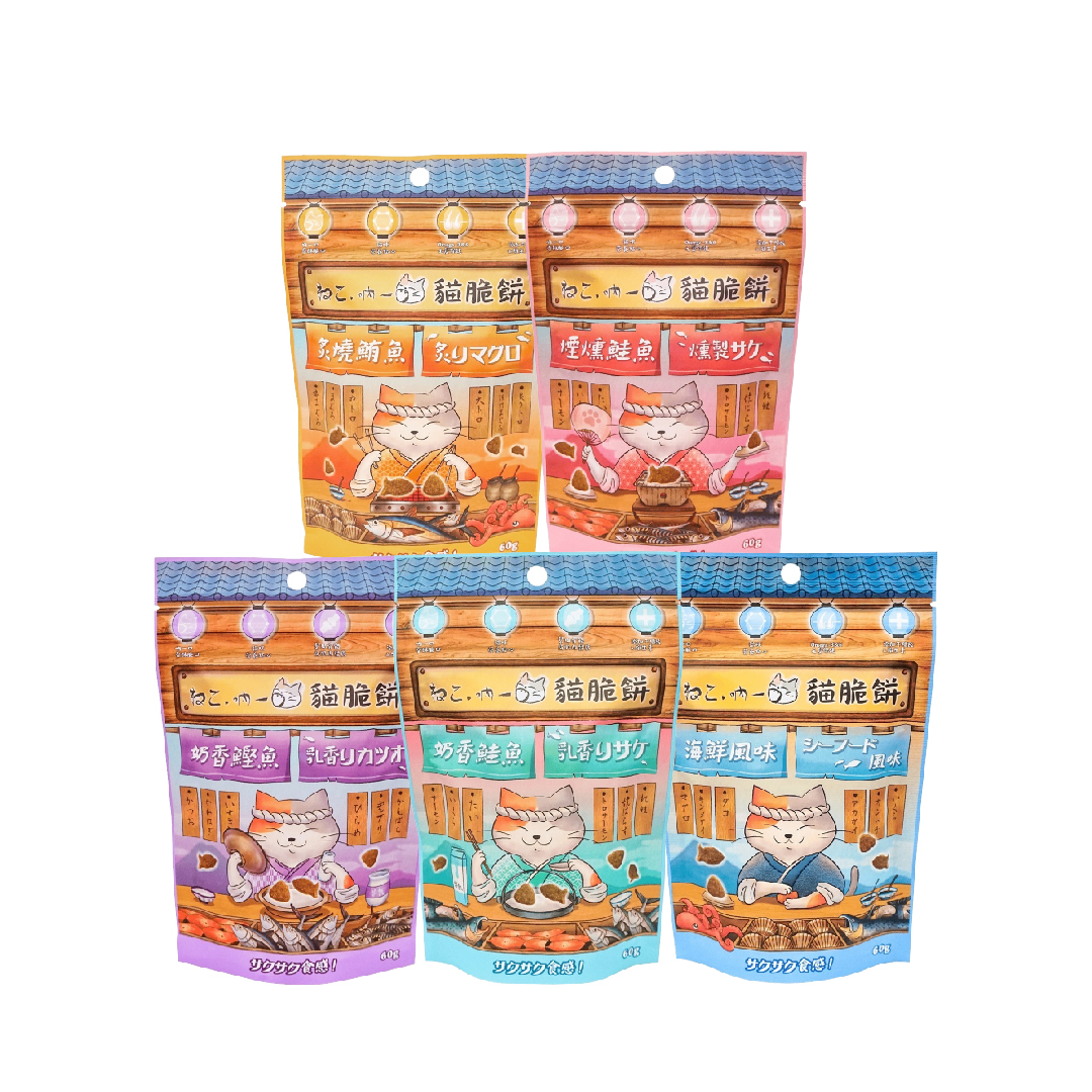 吶一口｜貓脆餅60g