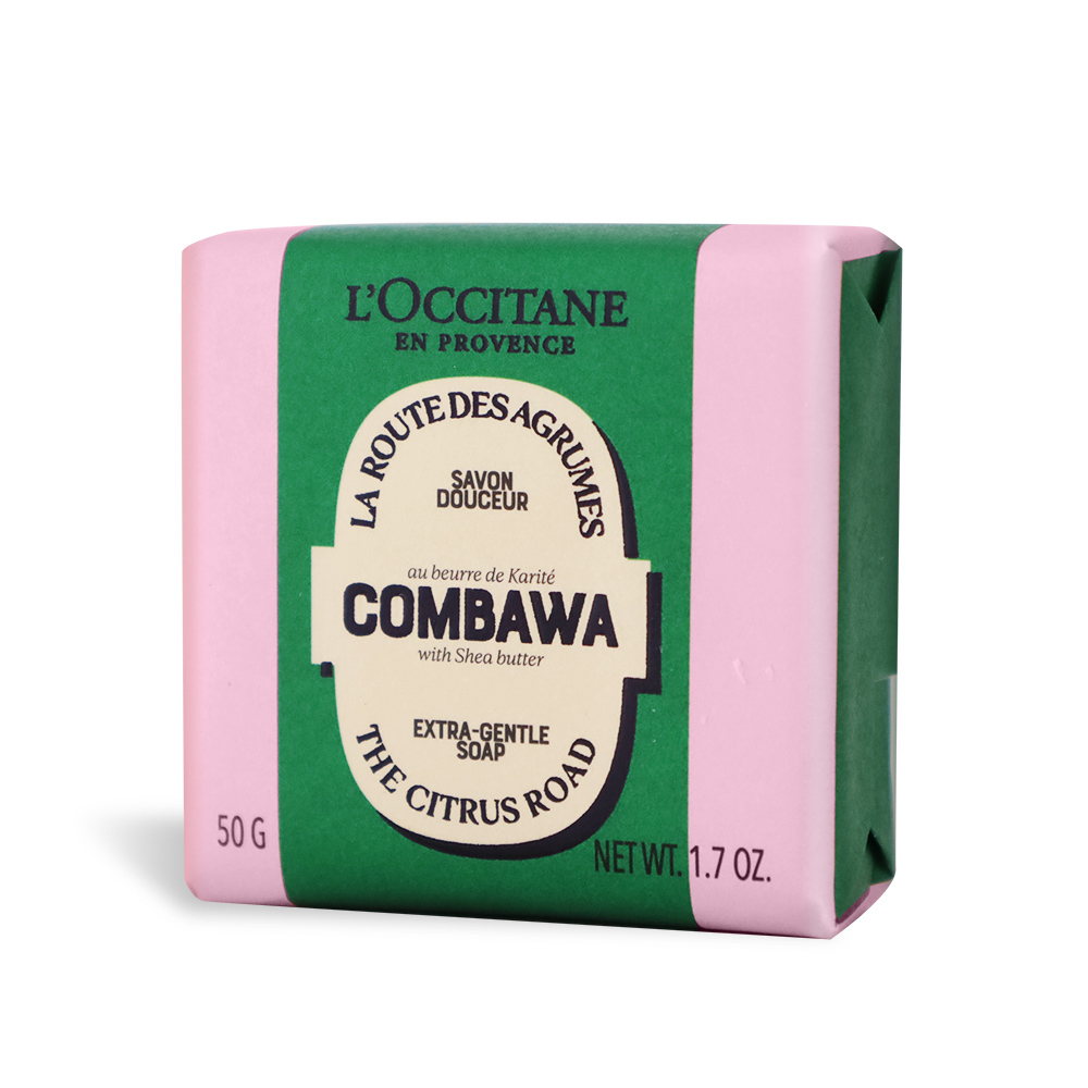 L'OCCITANE 歐舒丹 奇幻之旅卡菲爾乳油木香氛皂(50g)-百貨公司貨