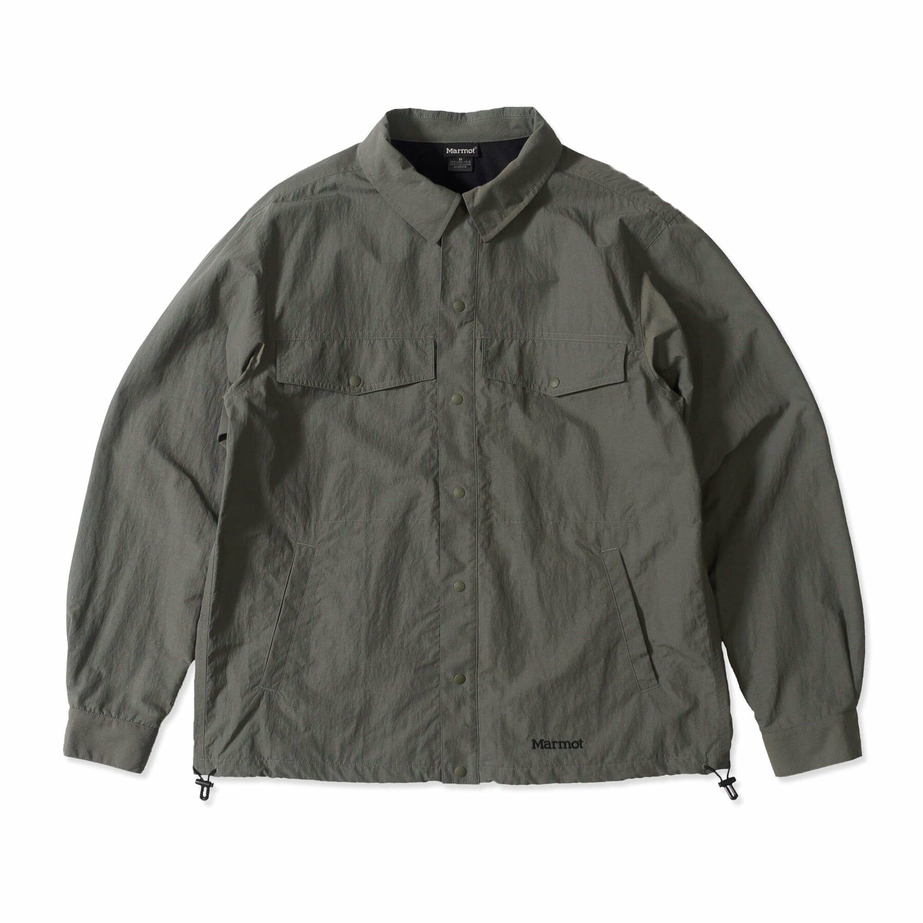 Marmot Men's Mountain Sherpa Shirts Jackets 男款刷毛防風襯衫外套 TSAMS055-J027 卡其綠 [HappyOutdoor]