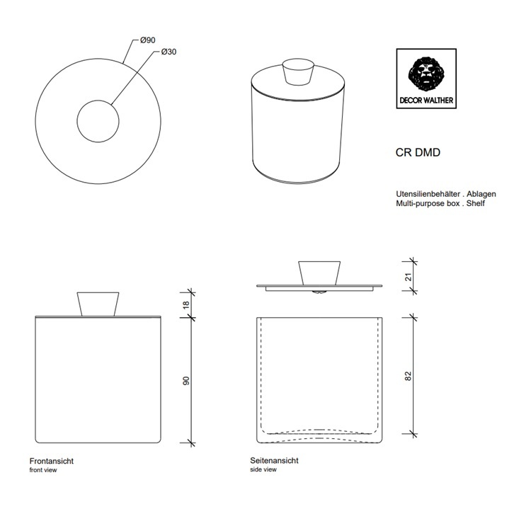 Décor Walther CR DMD (0933220) Container