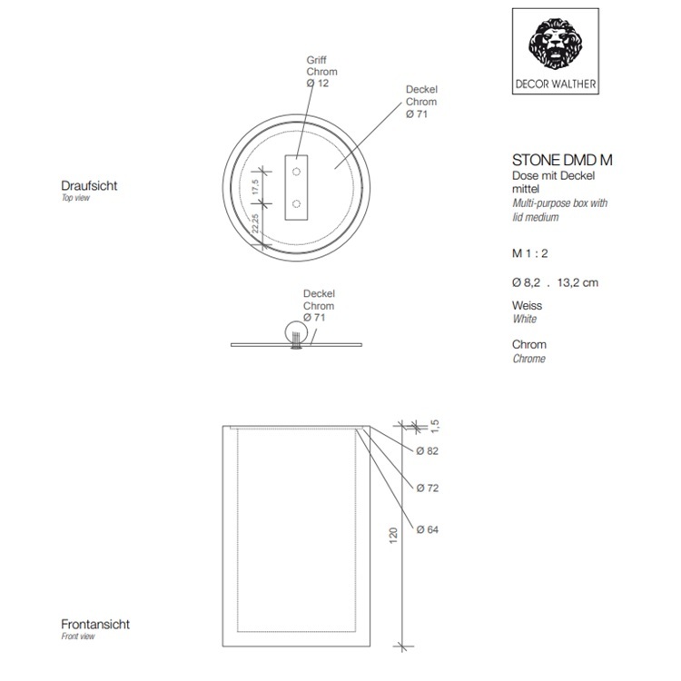 Décor Walther STONE DMD M (0971354) Container *Display Items*