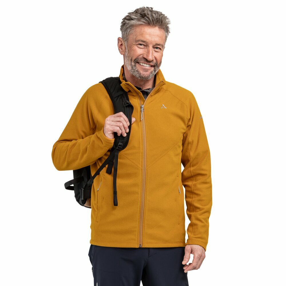 【Schoffel】男輕量fleece刷毛外套 / 24SL20-23924-[芥末黃、灰]