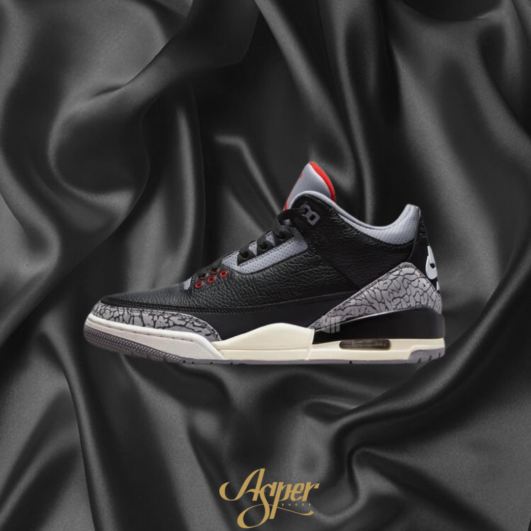 NIKE Air Jordan 3 ‘Black Cement’ 老屁股 DN3707-010