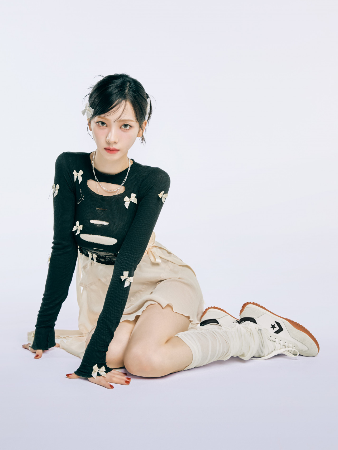 CONVERSE RUN STAR TRAINER 德訓鞋 米白 KARINA 劉知珉 柳智敏代言同款