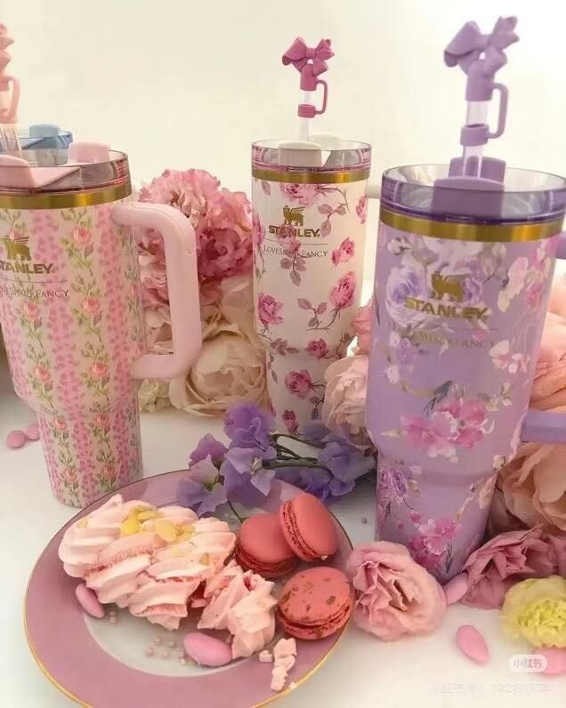 🌸碎花圖案 Stanley 保溫瓶🌸