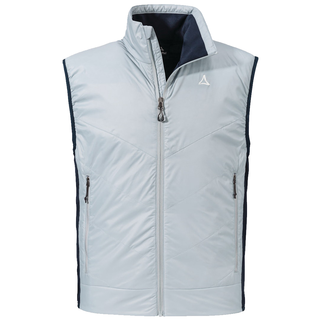 【Schoffel】男PrimaLoft化纖防風保暖立領背心 / 24SL20-23930-[淺灰、海軍藍]