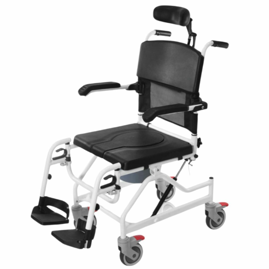 【Cherish】可傾斜有輪便浴椅