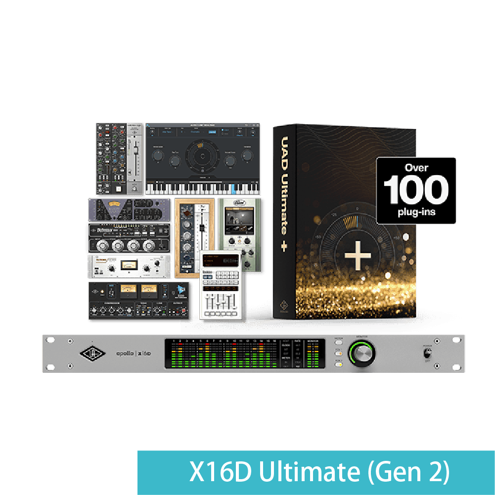 Universal Audio Universal Audio / Apollo X16D系列 錄音介面 (Gen2 Essential+/Gen2 Ultimate)<台灣代理公司貨> 第 5 張圖片｜三峽錄音 / 音響