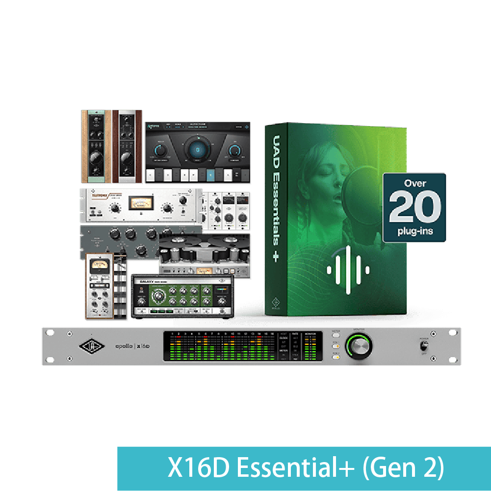 Universal Audio Universal Audio / Apollo X16D系列 錄音介面 (Gen2 Essential+/Gen2 Ultimate)<台灣代理公司貨> 第 4 張圖片｜三峽錄音 / 音響