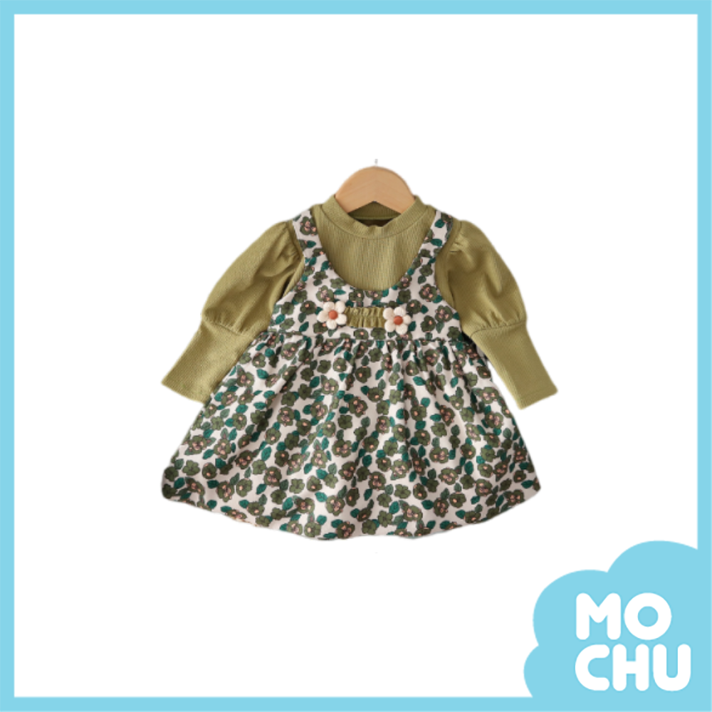 杜松子碎花兩件式套裝(二色)