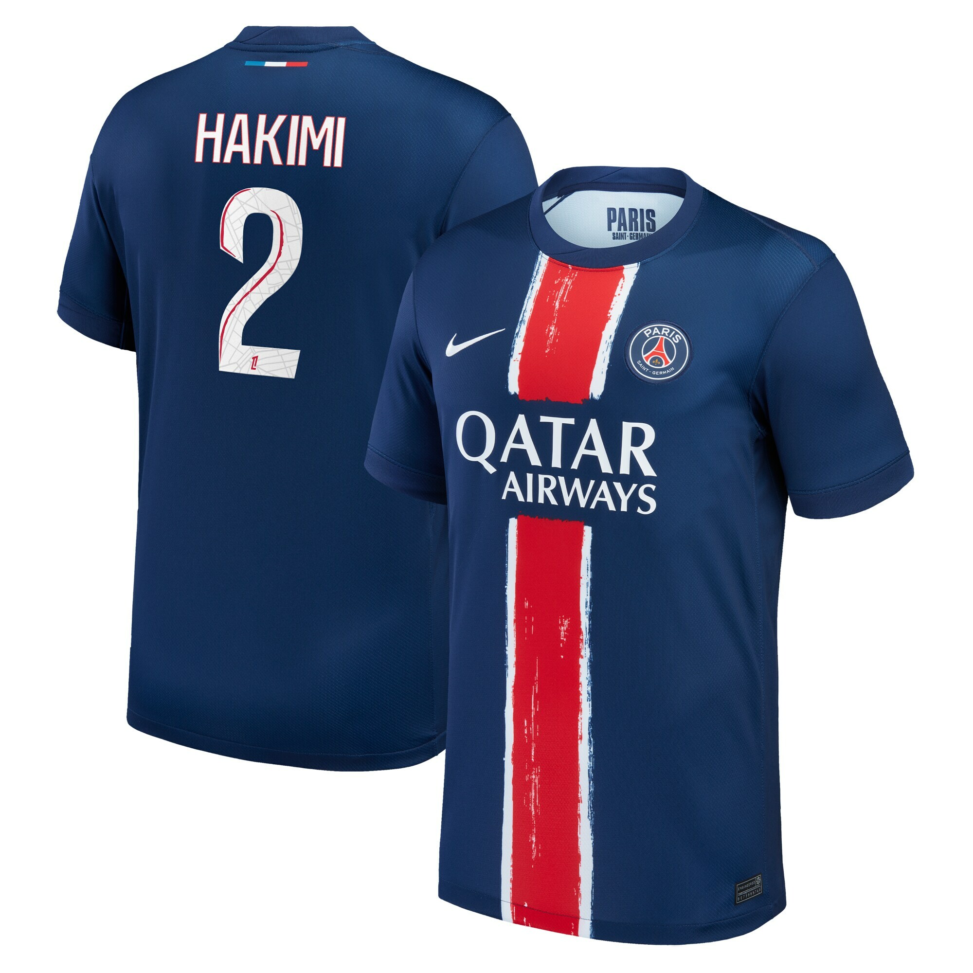 2024 Paris Saint-Germain Home Shirt with Nameset