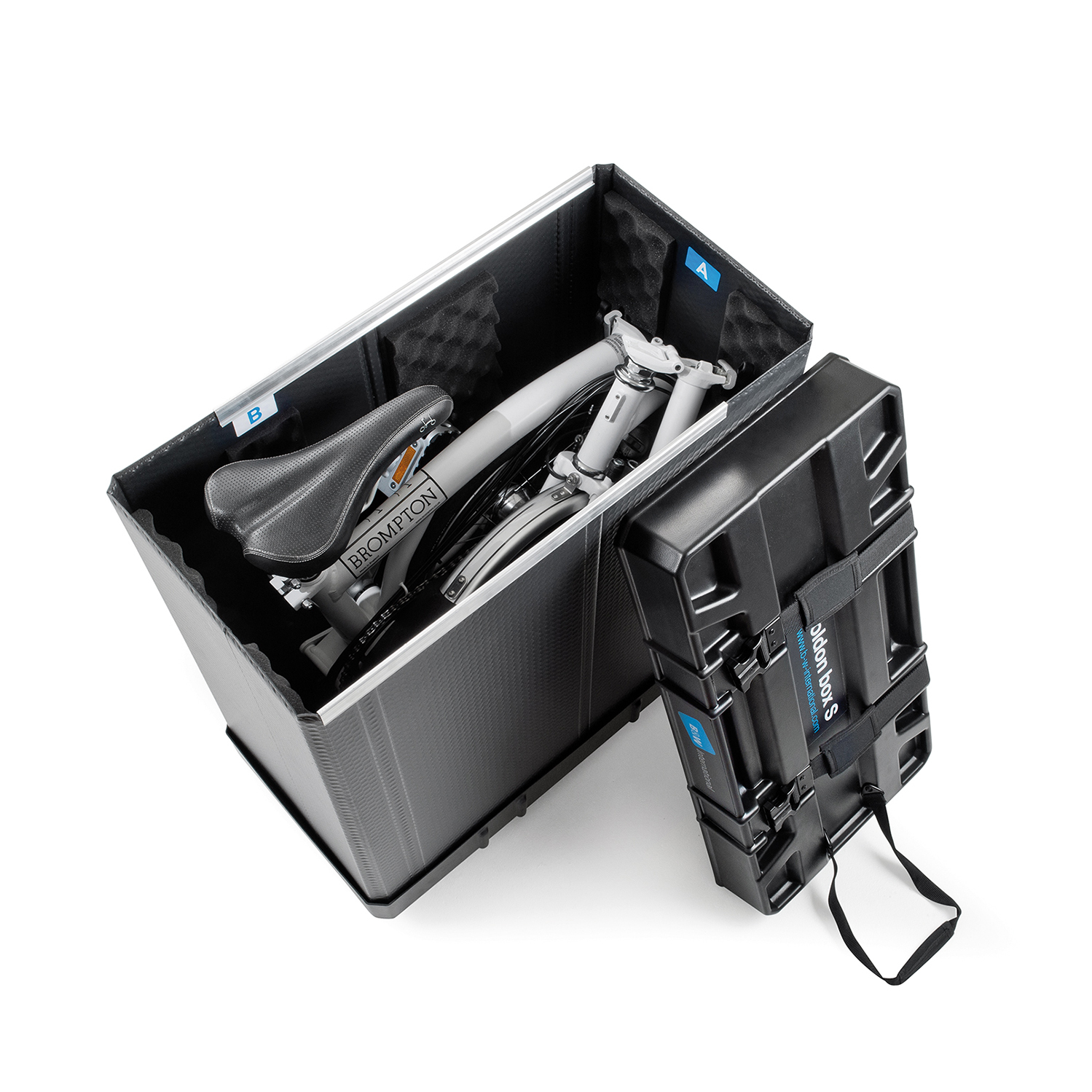 B&W foldon.box S transport case for Brompton bikes #96008