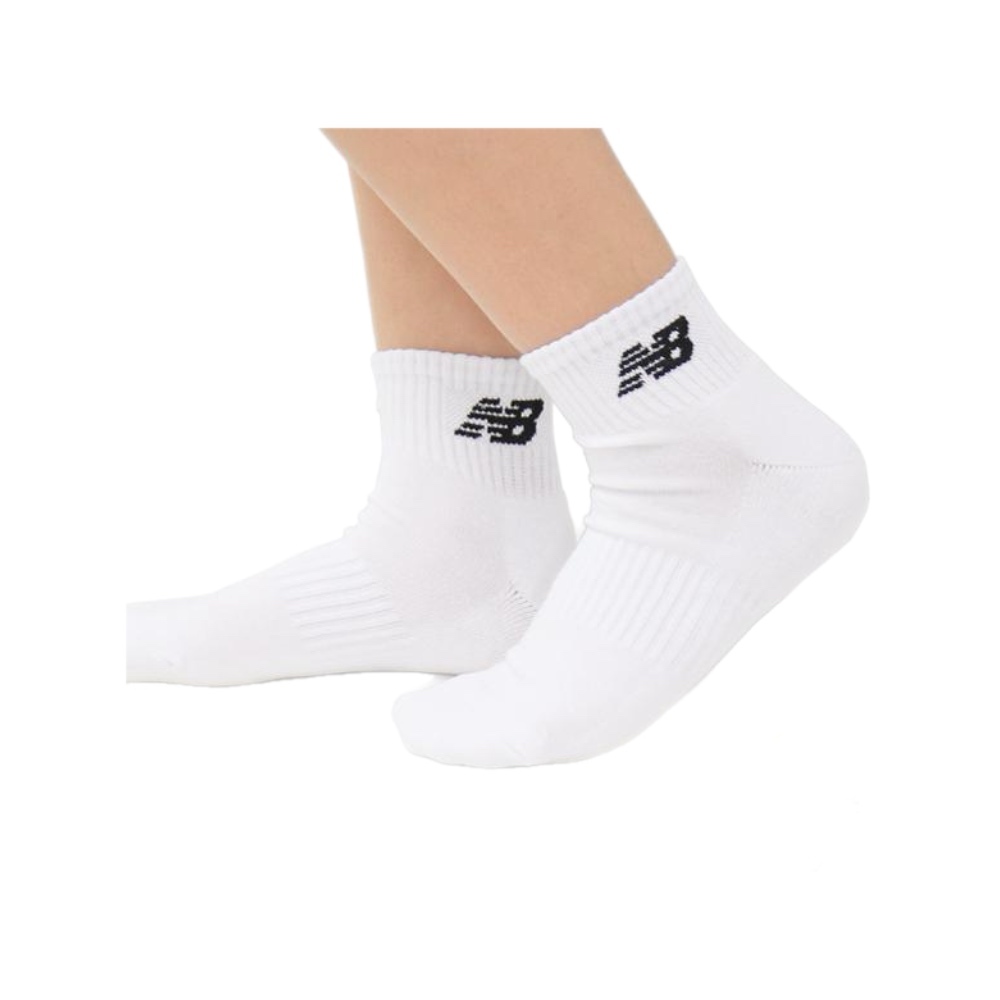 NEW BALANCE NB LOGO三色 中筒襪 三雙一組 厚磅 日本線 SOCKS