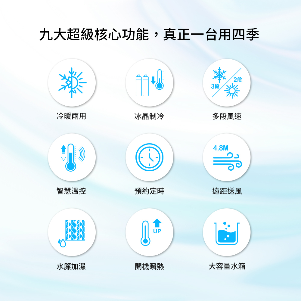 九大功能一台用四季