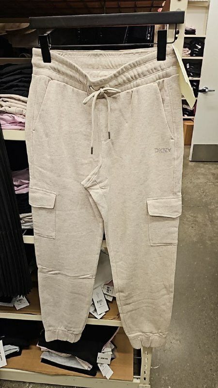 [S] DKNY WOMEN'S TRACKSUIT PANTS,CORTDO HTR, DP4P3504-9C6 (SD1110)