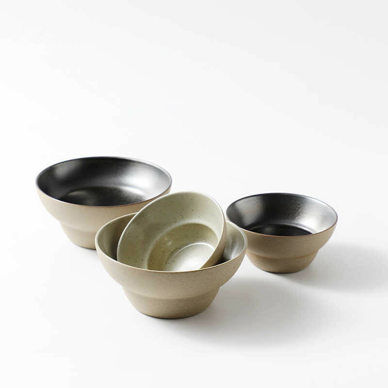 《5192》日式粗陶瓷飯碗