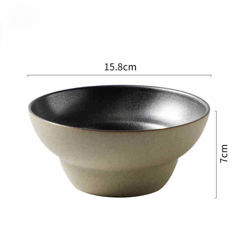 《5192》日式粗陶瓷飯碗