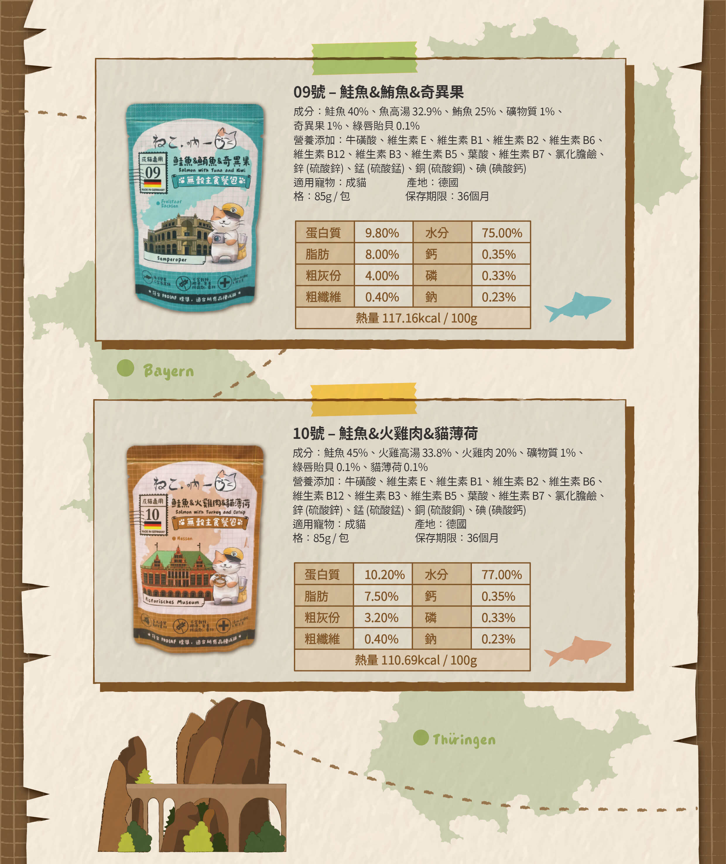 吶一口-德國無穀主食貓餐包