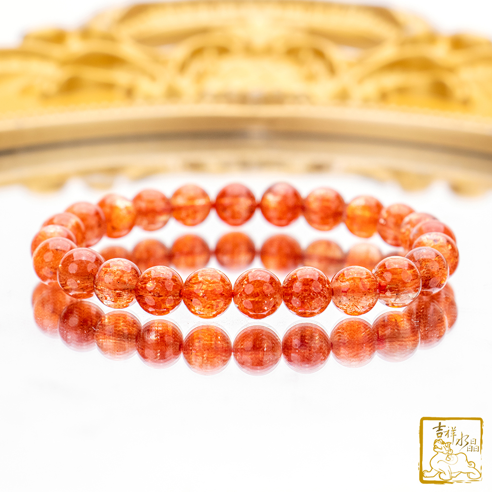 頂級金太陽石手珠 8mm 事業人際