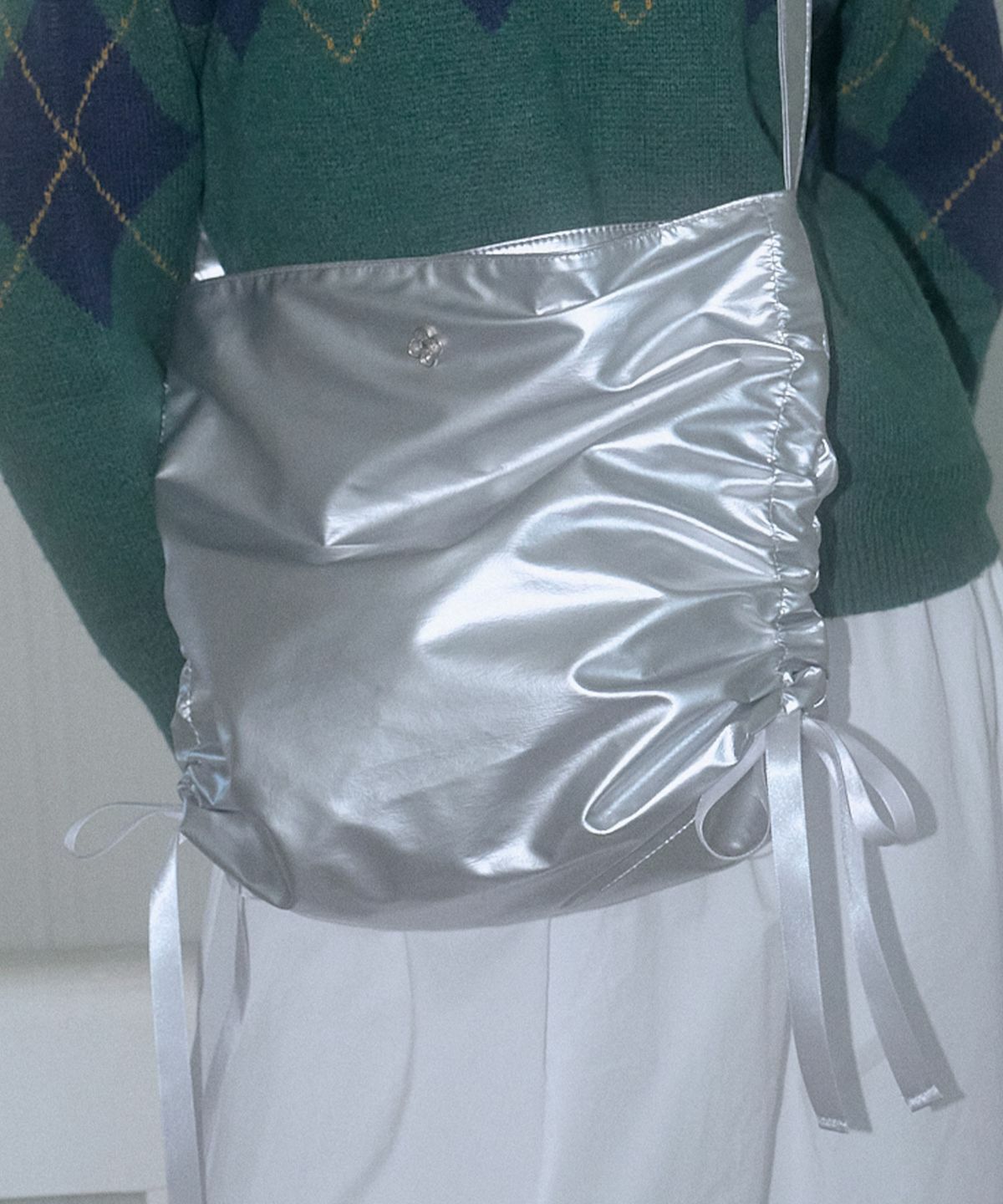 HEEARI Roly Ribbon Shirring Bag