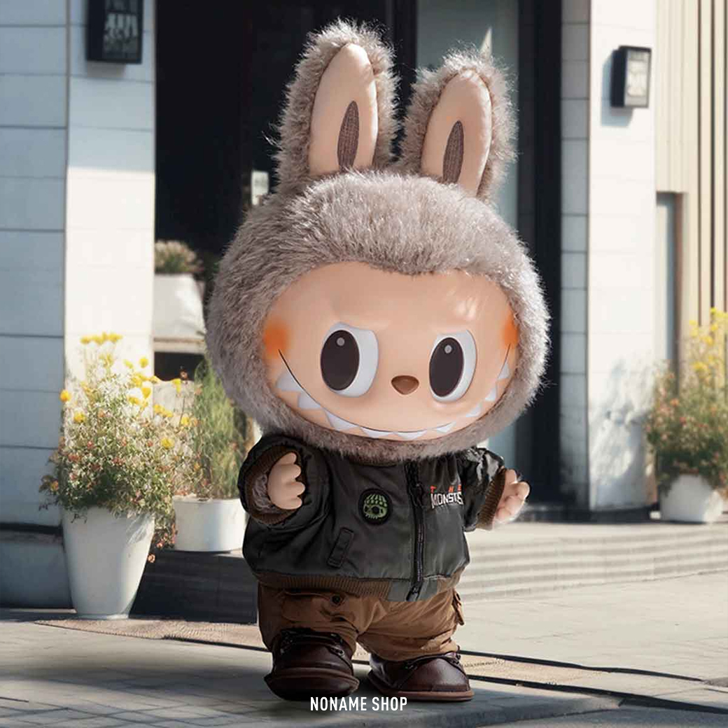 POP MART 泡泡瑪特 THE MONSTERS LABUBU JUMP FOR JOY 搪膠 毛絨 公仔 滑板