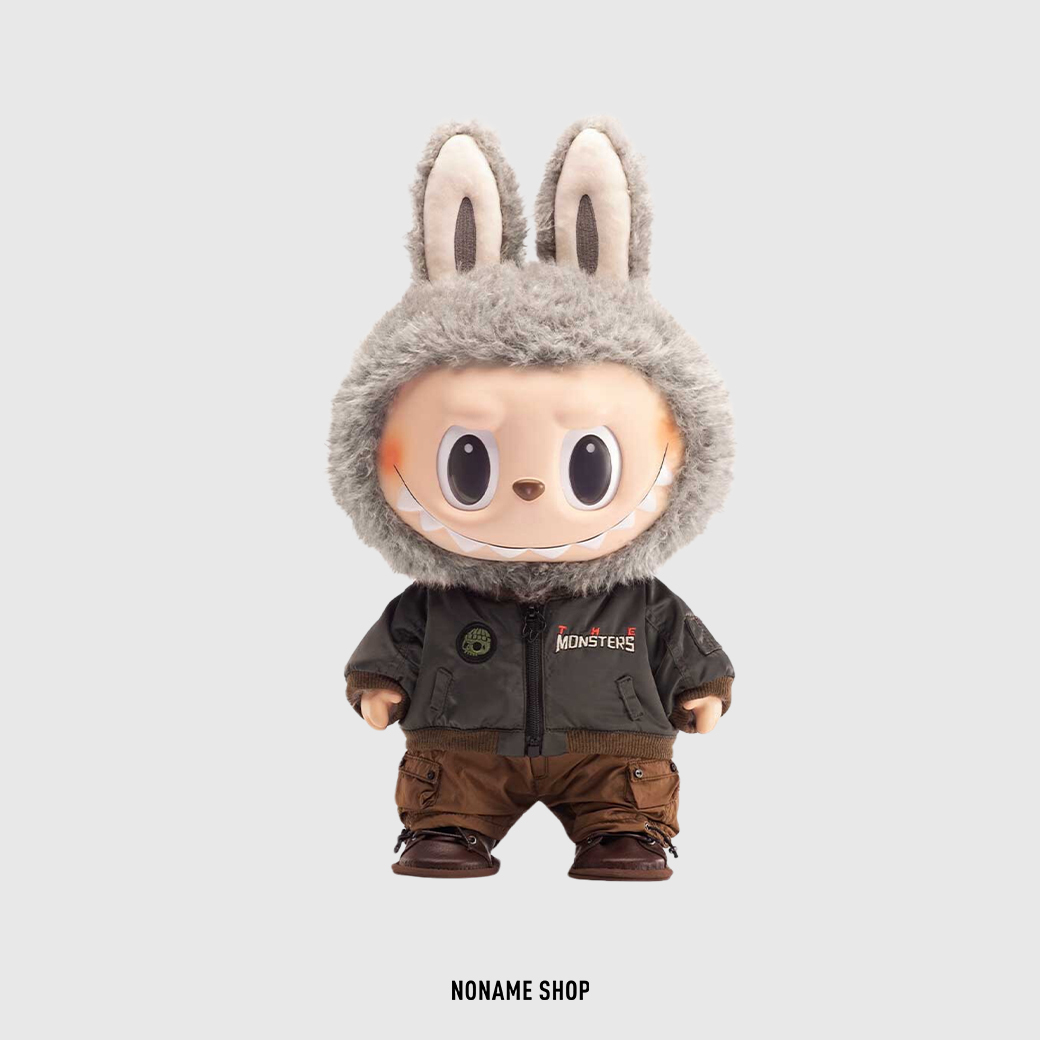 POP MART 泡泡瑪特 THE MONSTERS LABUBU JUMP FOR JOY 搪膠 毛絨 公仔 滑板