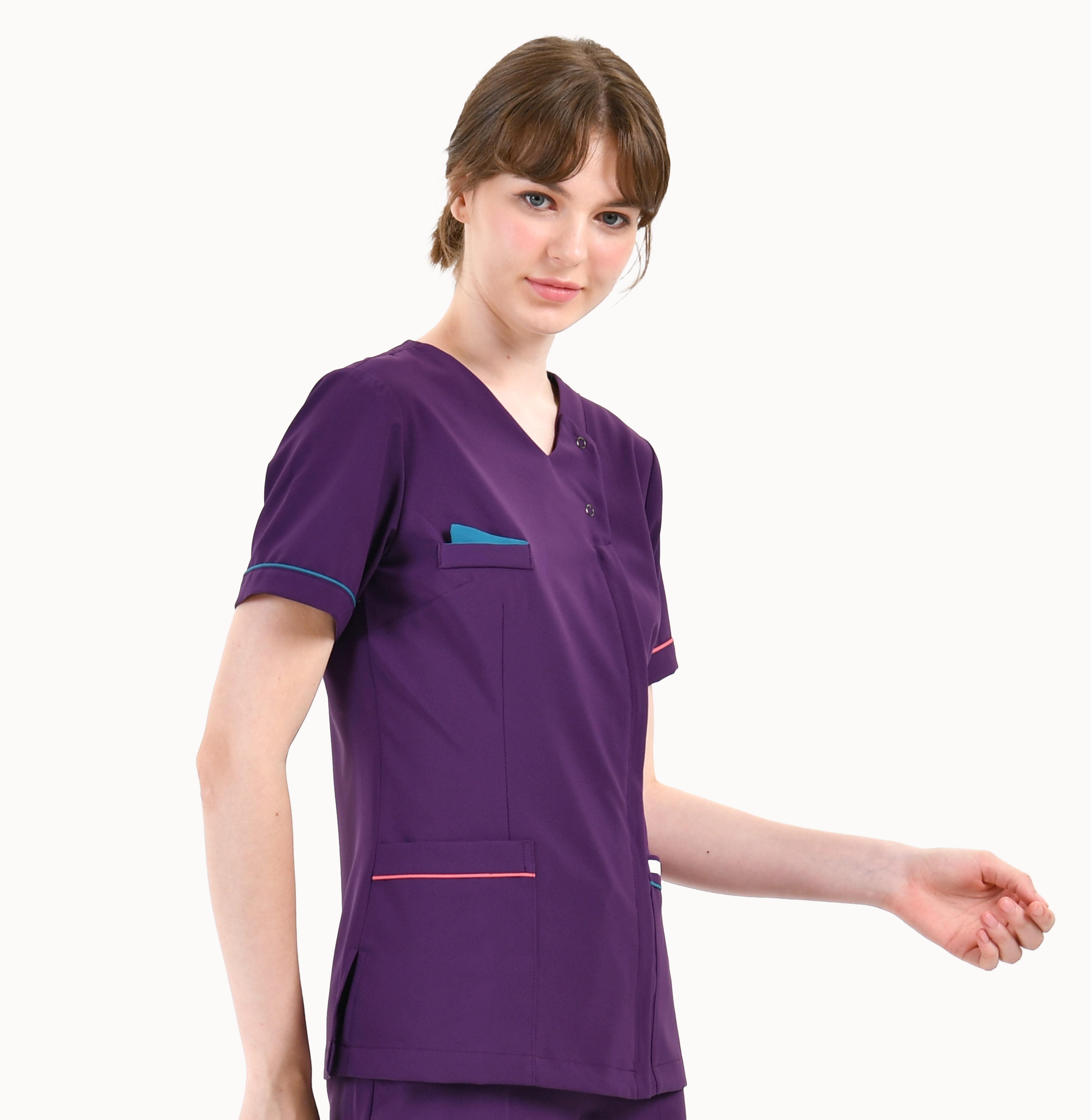 20828 EASYLIGHT 護士服 茄紫