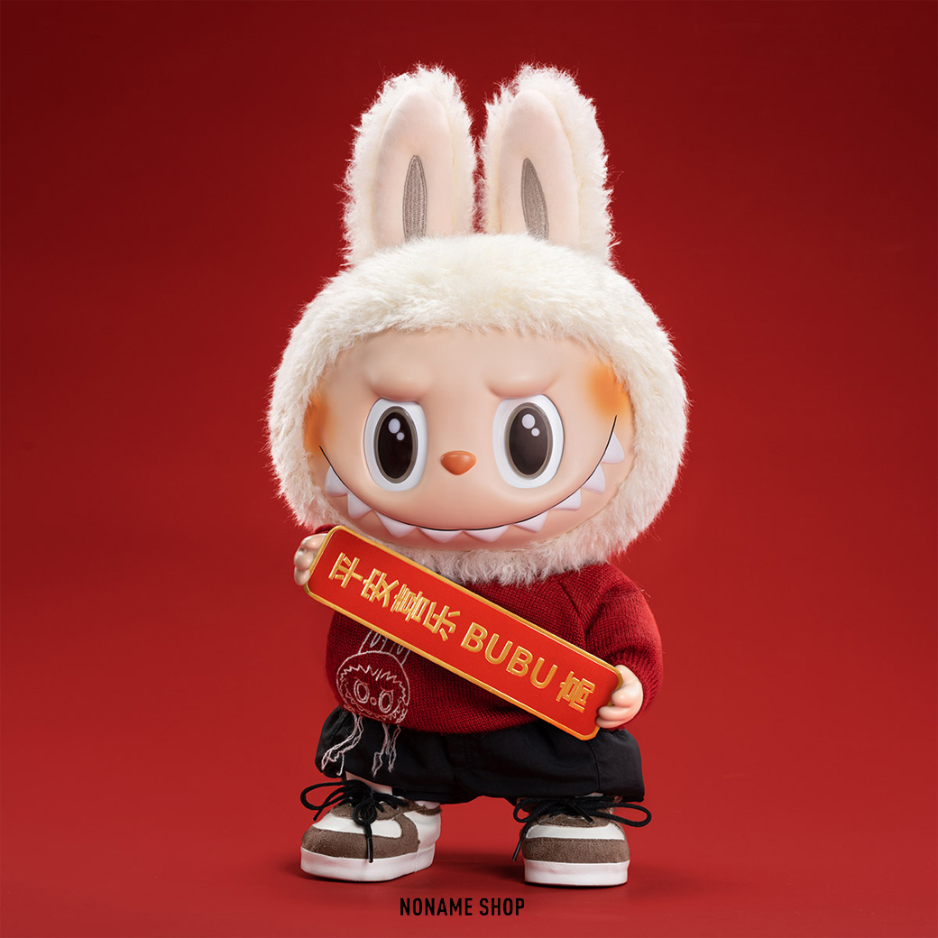 POP MART 泡泡瑪特 THE MONSTERS LABUBU BEST OF LUCK 搪膠 毛絨 公仔 新春 拜年