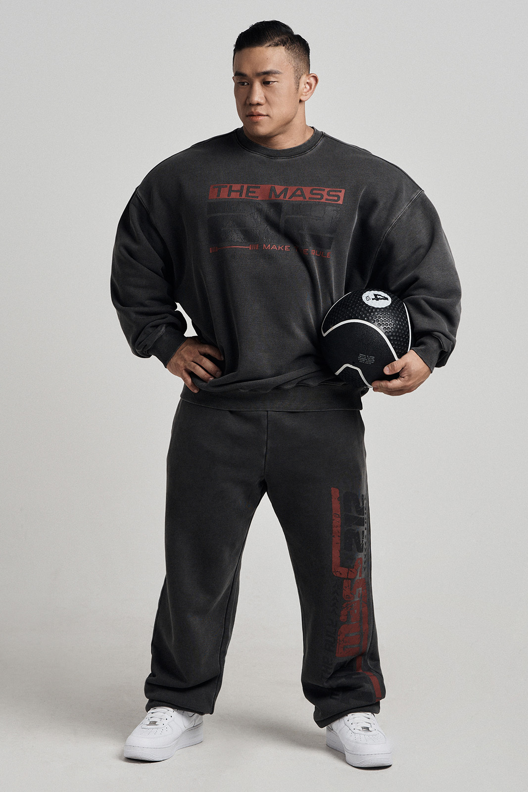 HDEX Dermas 212 Pigment Sweatshirt - PIGMENT CHARCOAL