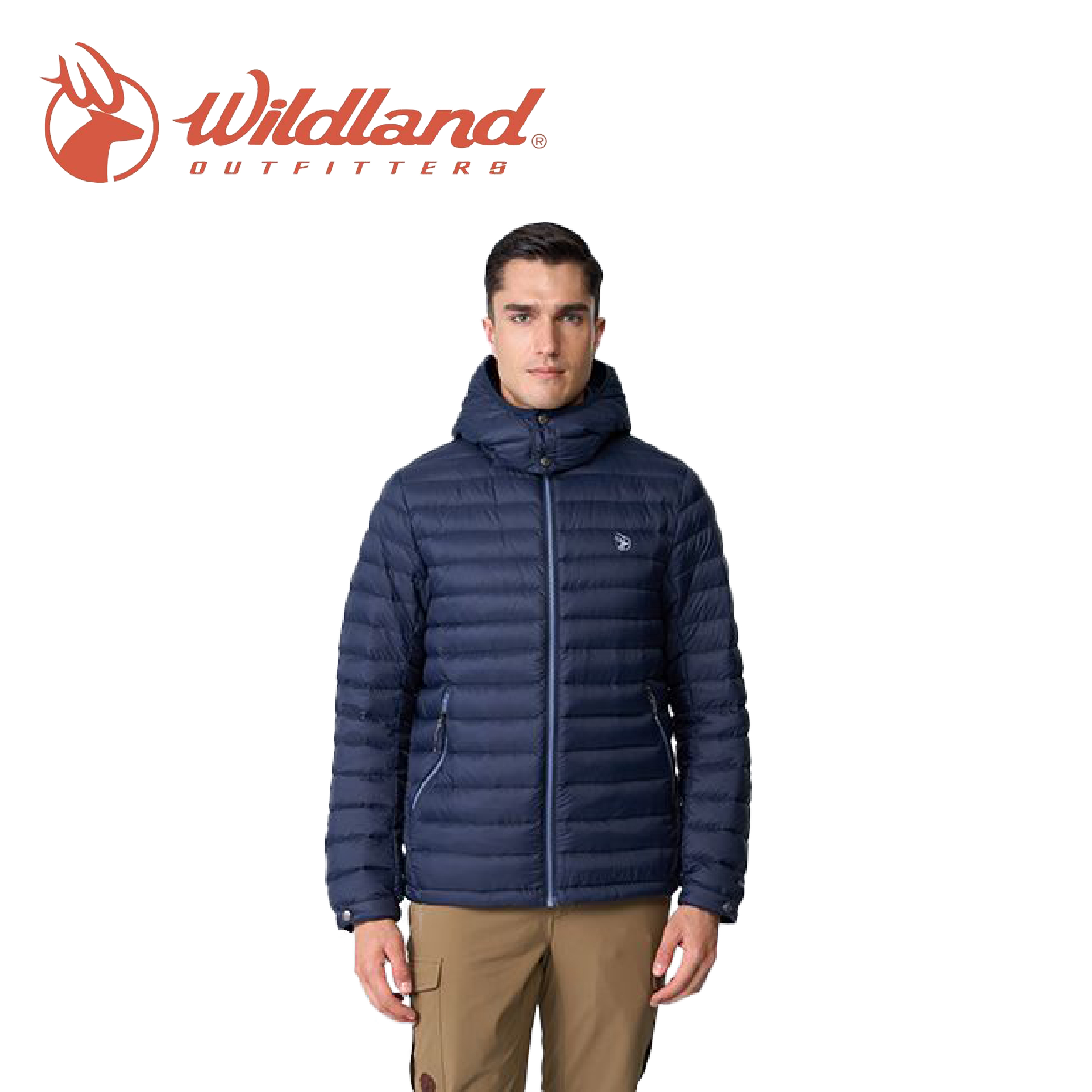 Wildland 荒野 700FP拆帽輕羽絨外套 男款  02WB22102